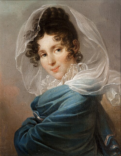 Portrait of Tekla Osławska, 1817, Franz Ferdinand Lampi