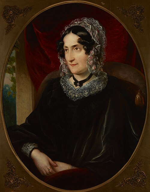 Portrait of Julia Leo, , Franz Ferdinand Lampi