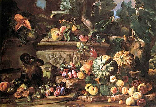Nature morte, 1650, Michele Pace del Campidoglio