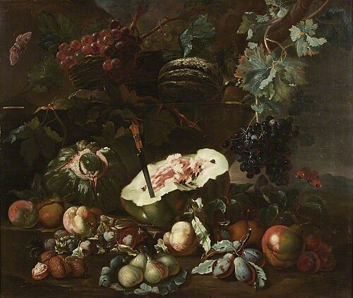 Fruit Piece, 1650, Michele Pace del Campidoglio