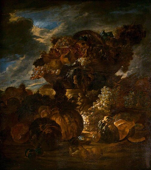 Still Life with Fruit, , Michele Pace del Campidoglio