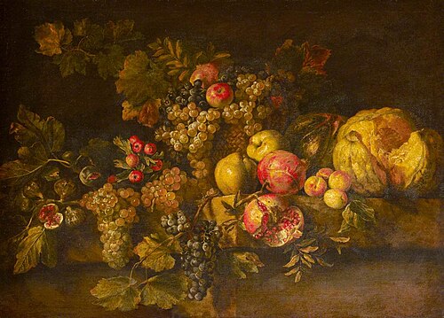 Fruit Piece, 1660, Michele Pace del Campidoglio