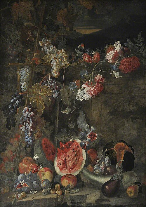Still Life with Fruit, 1649, Michele Pace del Campidoglio