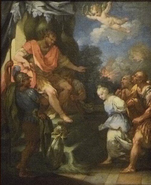 The Scipio's Generosity, 1750, Michele Rocca