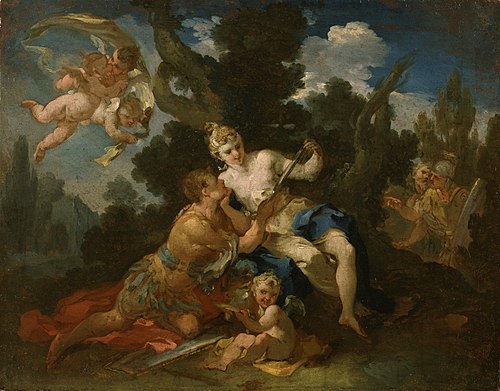 Rinaldo and Armida, 1750, Michele Rocca