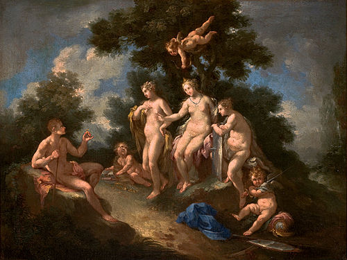 The Judgement of Paris, 1715, Michele Rocca