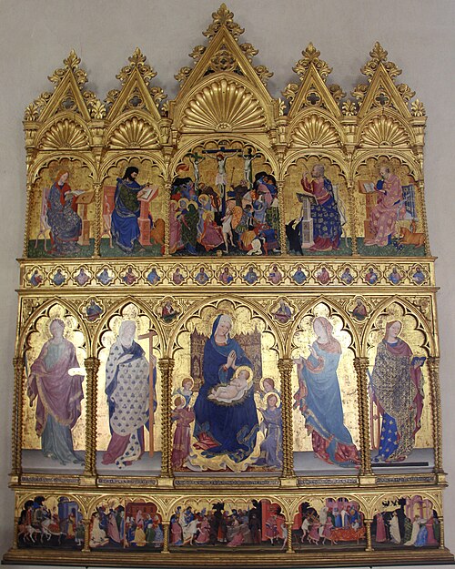 Polyptych of St. Helen, 1418, Michele di Matteo