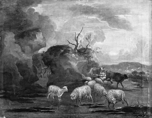 Cattle Piece, 1699, Michiel Carree