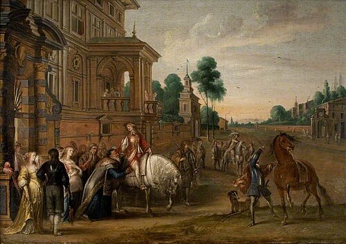 The Prodigal Son Departs*, 1642, Michiel Coignet