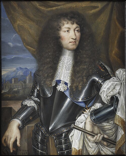 Louis XIV en armure, 1663, Joseph Werner