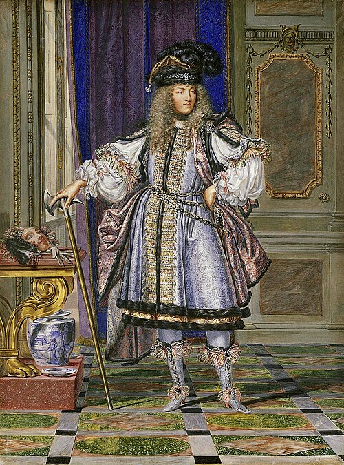 Portrait de Louis XIV de France en costume polonais., 1663, Joseph Werner
