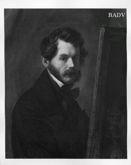 portrait of Amerling, 1837, Carl Christian Vogel von Vogelstein