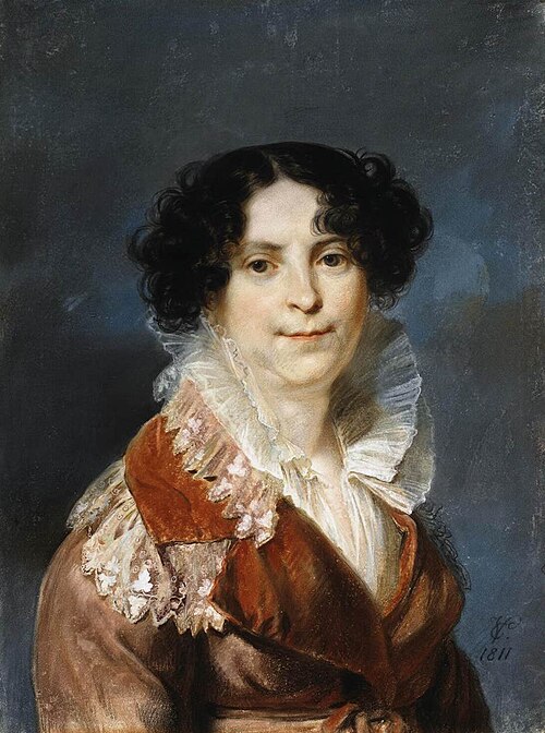 Portrait d'une dame, 1811, Carl Christian Vogel von Vogelstein