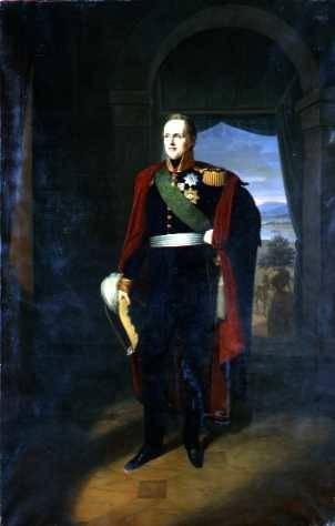 Bildnis Friedrich August, Mitregent von Sachsen, 1833, Carl Christian Vogel von Vogelstein