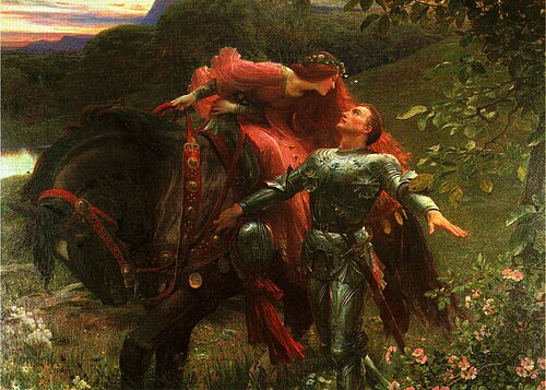La Belle Dame sans Merci, 1901, Frank Bernard Dicksee
