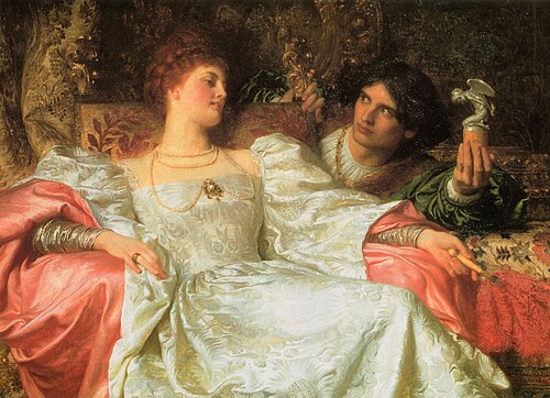 An Offering, , Frank Bernard Dicksee