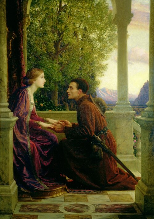 The End of the Quest, 1921, Frank Bernard Dicksee