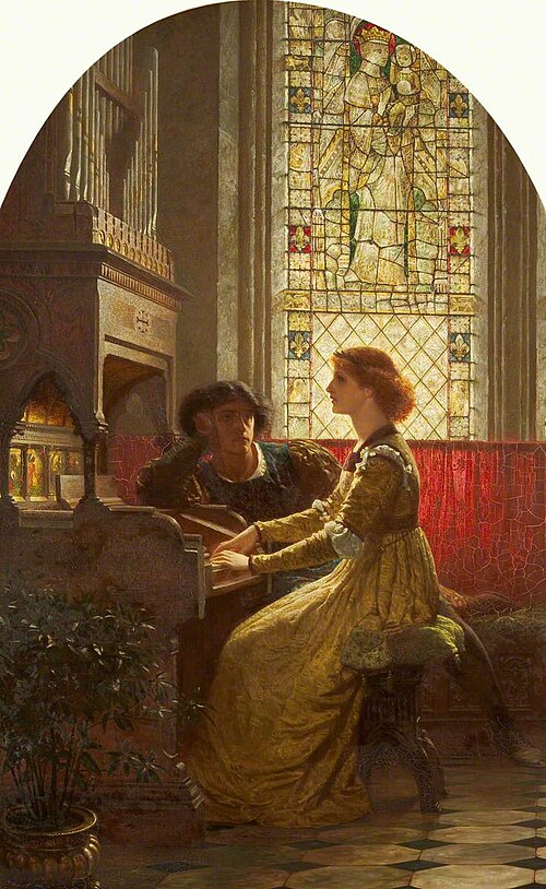 Harmony, 1879, Frank Bernard Dicksee