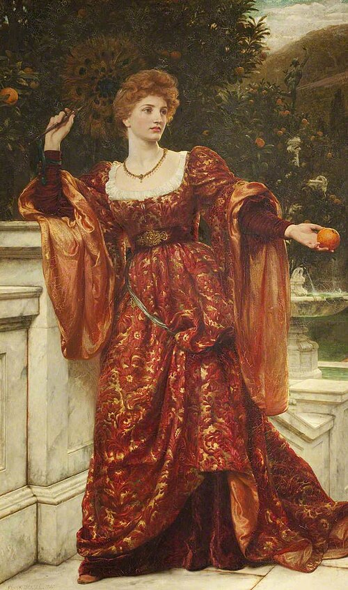 Hesperia, 1887, Frank Bernard Dicksee