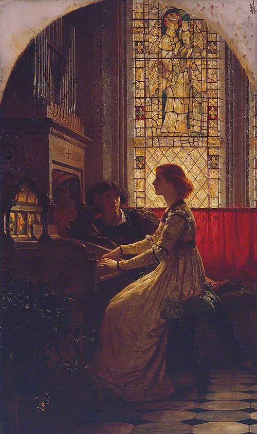 Harmony, 1877, Frank Bernard Dicksee