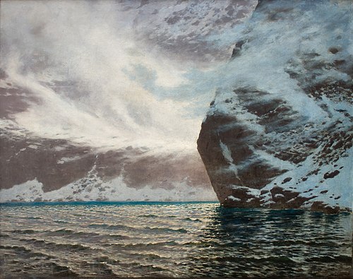 Czarny Staw (The Blake Lake) – Blizzard, 1892, Stanisław Witkiewicz