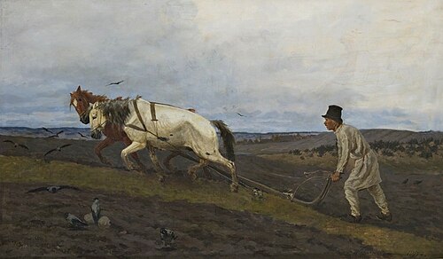 Пахота., 1875, Stanisław Witkiewicz