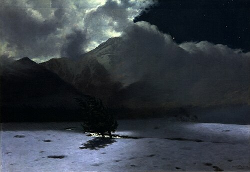 Halny wind, 1895, Stanisław Witkiewicz