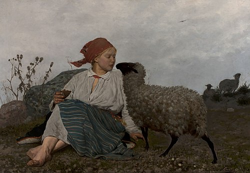 On the pasture., 1875, Stanisław Witkiewicz