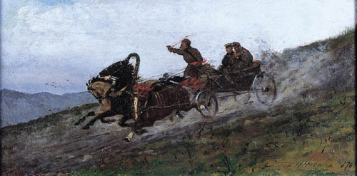 Three of Siberian - In the Urals, 1876, Stanisław Witkiewicz