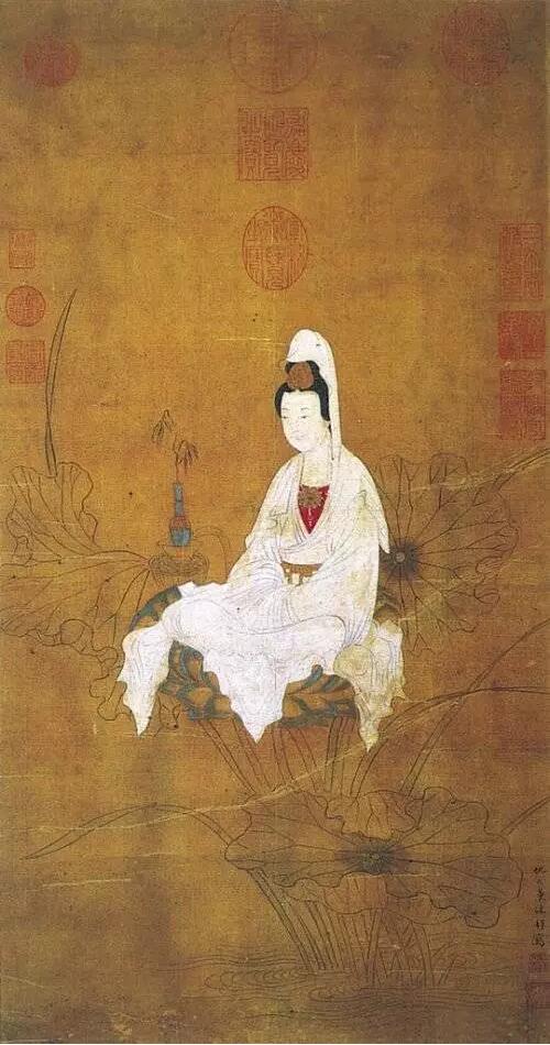 White-robed Guanyin Bodhisattva, 1550, Qiu Zhu