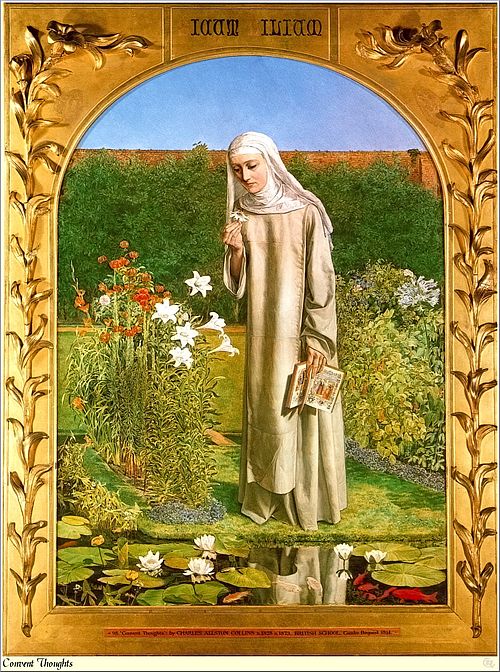Pensées de couvent, 1850, Charles Allston Collins