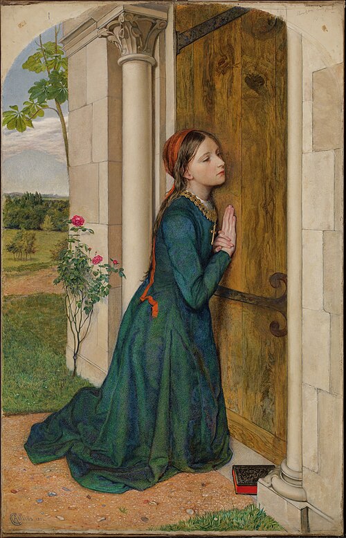 The Devout Childhood of St. Elizabeth of Hungary, 1851, Charles Allston Collins