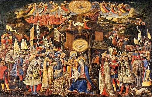 Adoration of the Magi, 1446, Giovanni d'Alemagna