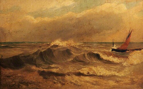 Near the Coast (The Wave), , Miles Edmund Cotman