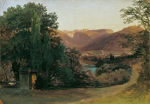 Gegend bei Ischl, 1828, Thomas Ender