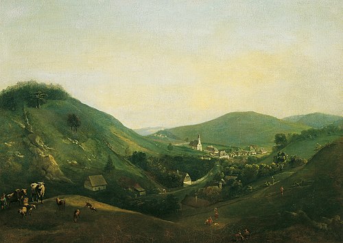 Landschaft bei Kalksburg, 1790, Johann Christian Brand