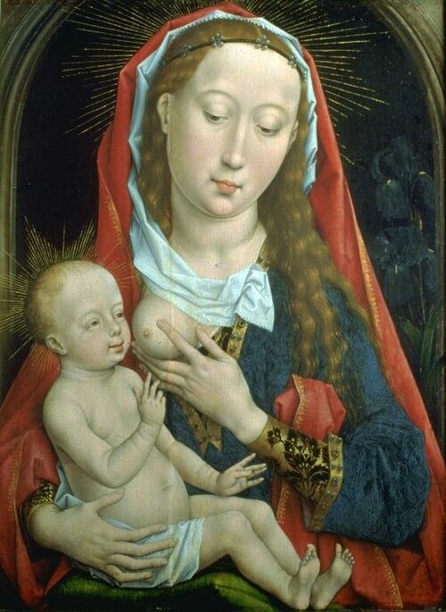 Vierge à l'Enfant, 1439, Rogier van der Weyden