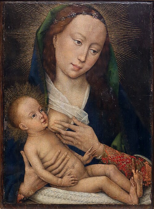 Vierge à l'Enfant, 1455, Rogier van der Weyden