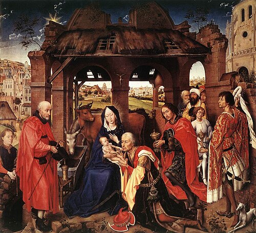 Adoration of the Magi, 1455, Rogier van der Weyden