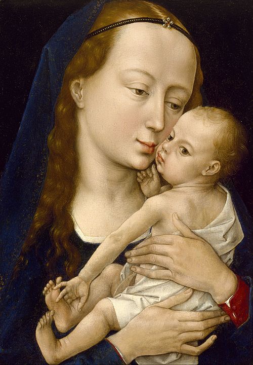 Vierge à l'Enfant, 1454, Rogier van der Weyden