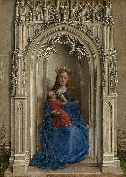 La Sainte Vierge avec l'Enfant Jésus., 1430, Rogier van der Weyden