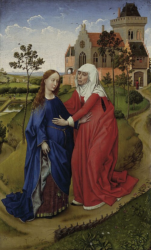 La Visitation, 1435, Rogier van der Weyden
