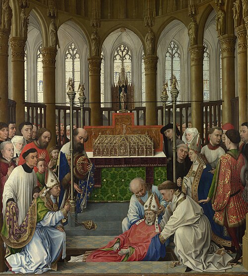 Exhumation de saint Hubert, 1430, Rogier van der Weyden