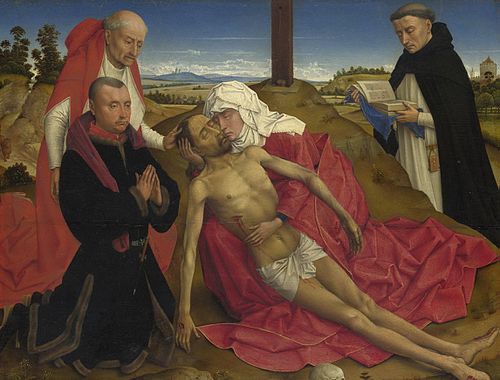 Pietà, 1465, Rogier van der Weyden