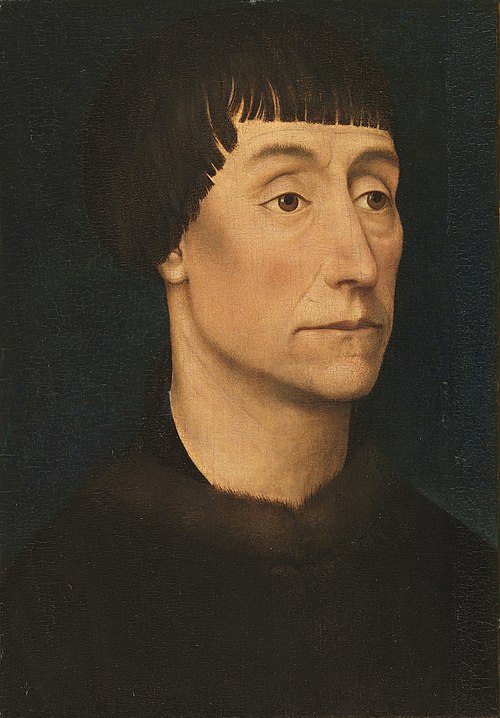 Portrait of an Unknown Man, 1455, Rogier van der Weyden