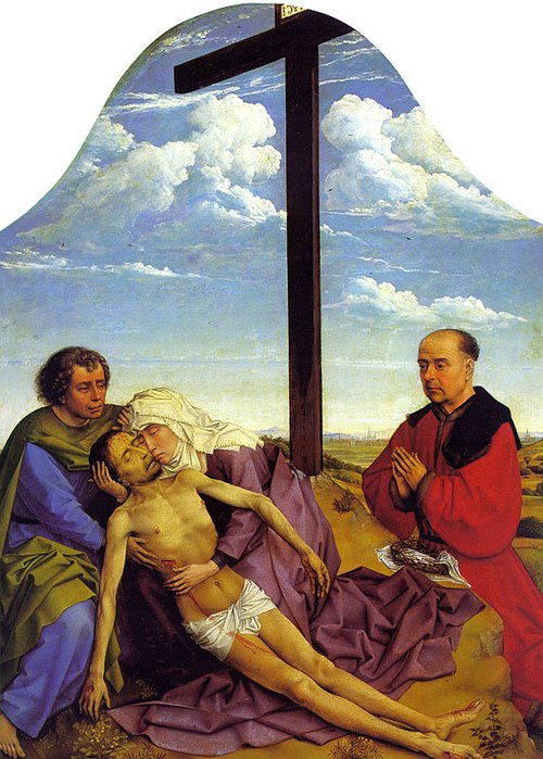 The Pietà, 1440, Rogier van der Weyden