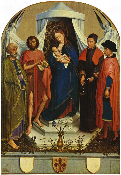 Madone des Médicis, 1460, Rogier van der Weyden