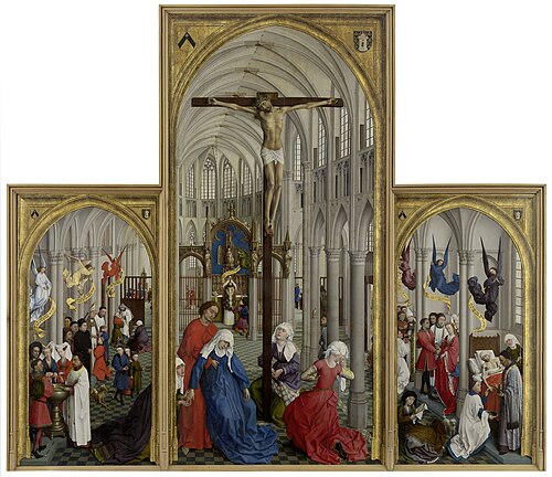 The Seven Sacraments, 1440, Rogier van der Weyden
