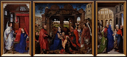 Columba Triptych, 1453, Rogier van der Weyden