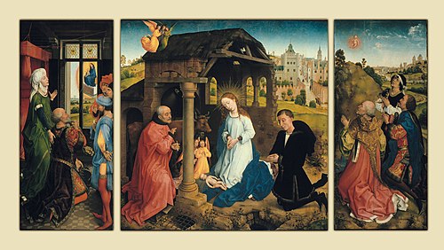Bladelin Triptych, 1450, Rogier van der Weyden